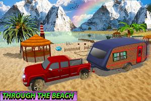 Offroad Camper Truck Driving Simulator Screenshot 1