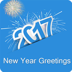 2017 New Year Greetings ícone