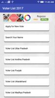 Voter List 2017 Online - India ảnh chụp màn hình 3