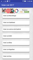 برنامه‌نما Voter List 2017 Online - India عکس از صفحه