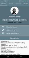 Poster CV Julien CEVAER