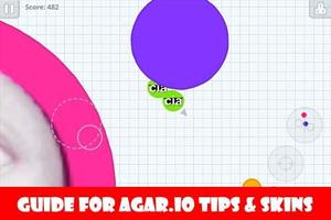 Guide for Agar.io Tips & Skins پوسٹر
