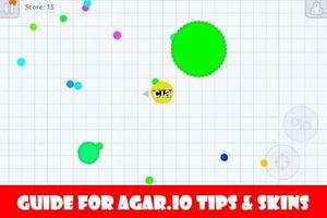 Guide for Agar.io Tips & Skins اسکرین شاٹ 1