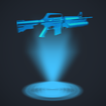 Hologram 3D Gun Simulator Free