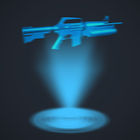 Hologram 3D Gun Simulator Free biểu tượng