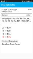 Soal UNBK CBT SMK Terbaru 2018 تصوير الشاشة 2