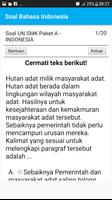 Soal UNBK CBT SMK Terbaru 2018 تصوير الشاشة 3