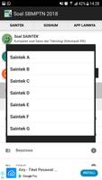 Soal SBMPTN dan SNMPTN 2017 capture d'écran 1