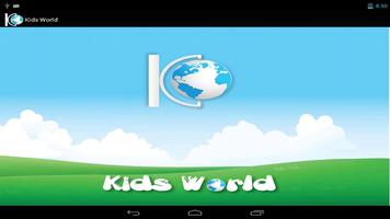 Kids World - Free Affiche