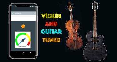 Guitar And Violin Tuner syot layar 3