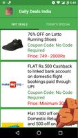 Daily Deals India - Get Best Cheap Offers โปสเตอร์