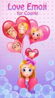 Love Emoji for Valentine's Day poster