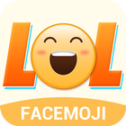 Cool hot words emoji sticker icône