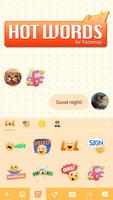 Cool hot words emoji sticker 截图 2