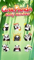 Cute Panda Sticker captura de pantalla 1