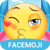 Thème du clavier de l'animé emoji et mignon emoji icône