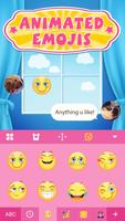 Animated Emoji & Cute Emoji Keyboard 海报