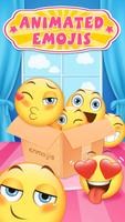 Animated Emoji & Cute Emoji Keyboard captura de pantalla 1