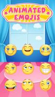 Animated Emoji & Cute Emoji Keyboard captura de pantalla 2