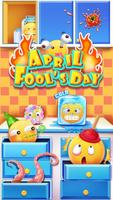 Emoji Sticker for April Fools' Day Cartaz
