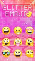 برنامه‌نما Glitter Emoji Sticker عکس از صفحه