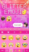 برنامه‌نما Glitter Emoji Sticker عکس از صفحه