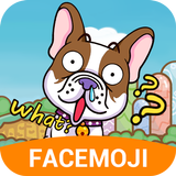 Funny Dog Sticker ícone