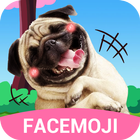 Dog Face Sticker with Lovely Style for Snapchat icône