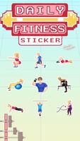 Cool Fitness Gym Emoji Sticker imagem de tela 1