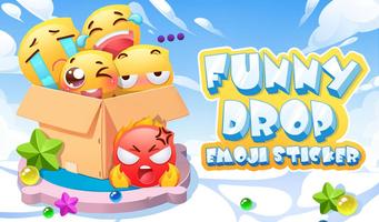 Funny Drop Emoji Sticker スクリーンショット 3