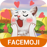 Lovely Kitty Emoji GIFs icon