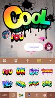 Cool Sticker With Graffiti Style screenshot 2