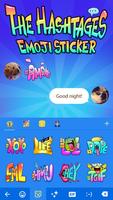 #The Hashtags Emoji Sticker With Funny Emotions capture d'écran 2