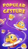 Emoji with Popular Gesture  Poster