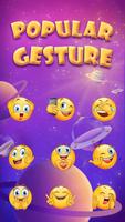 Emoji with Popular Gesture  captura de pantalla 1