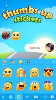 Thumbs Up Emoji Sticker 海报