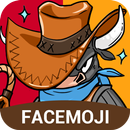 Angry Bull & Western Cowboy Emoji Sticker APK