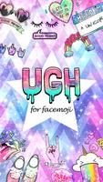 UGH Emoji for Facemoji Cartaz