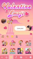 Love Emoji Sticker for Valentine's Day imagem de tela 2