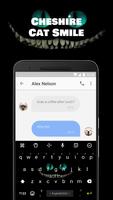 Mysterious Cheshire Cat Keyboard for Android poster