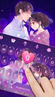 Manga Valentine's Day Keyboard Theme Affiche