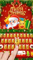 Merry Christmas & Santa Claus New Year Keyboard Plakat