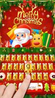 Merry Christmas & Santa Claus New Year Keyboard Affiche