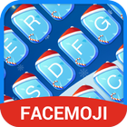 Blue Christmas Snow & Silent Night Keyboard Theme icon