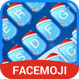 Blue Christmas Snow & Silent Night Keyboard Theme icon
