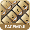 Metallic Emoji Keyboard Theme
