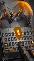 Neon Vampire Bat Hero Keyboard Theme for Android capture d'écran 3