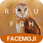 Lovely Owl Keyboard Theme for Whatsapp icône