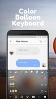 Colorful Balloon Keyboard Theme for Whatsapp Screenshot 2