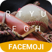 Baseball Glove Keyboard Theme for Snapchat
